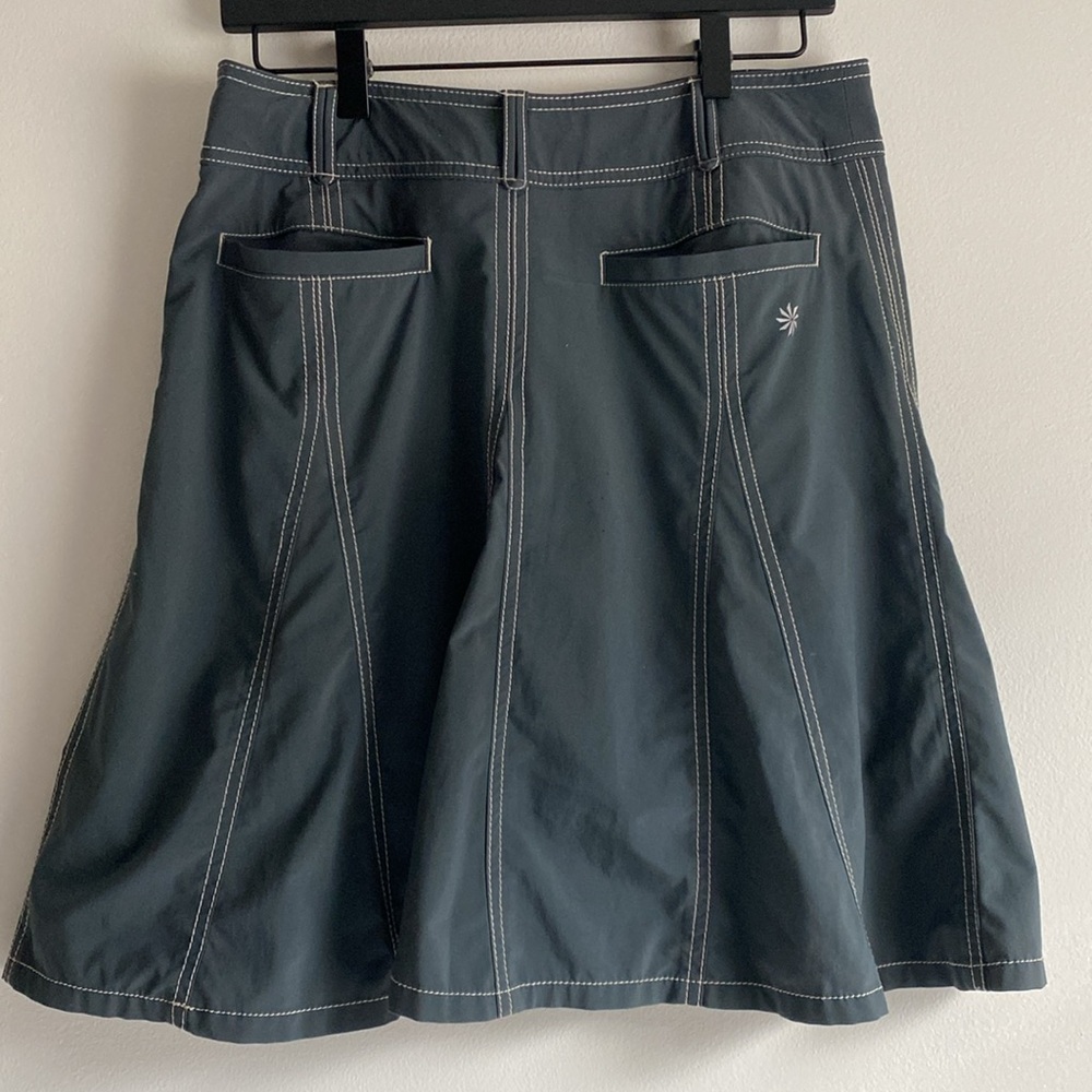 Athleta Whatever Gray Skort Size 6 - image 3